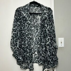 Forever 21 Button-up Blouse 0X